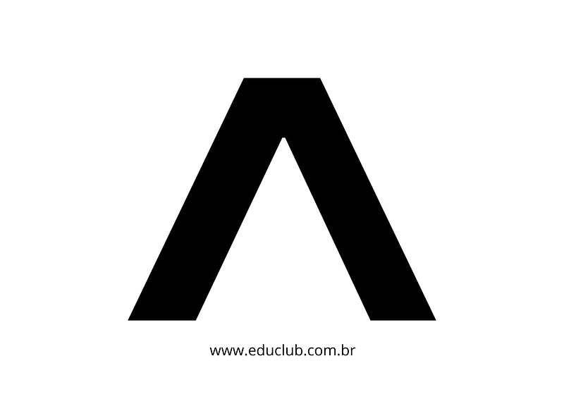 Molde do acento circunflexo | Educlub